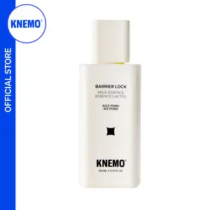 [KNEMO Official] BARRIER LOCK Rice PDRN Milk Essence - Vegan Ceramide Hydrating Serum, Rice PDRN, Lipids, 6-Ceramide Blend, Milky, Rich, Barrier Support, Dry Skin Care, Skin Repair
