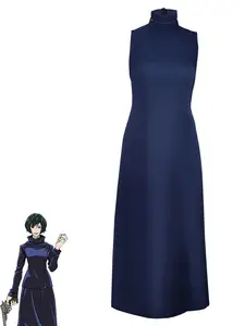 Cosplay Costume Dress, Sleeveless Long Gown, Perfect for Cosplay Events & Daily Wear, Comfortable Fit Design, Ideal Gift Choice