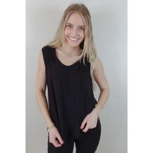 Liverpool Black Dolman Top