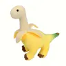 Banana Dinosaur Design Plush Toy, 1-Count Cute Kawaii Soft Adorable Stuffed Animal Doll, Soft & Huggable, Soft Cuddly Gift, Stuffed Animal Gifts, Birthday Gift for Kids, Home Decor