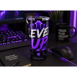 StepYahGameUp — Level Up | 20oz Tumbler