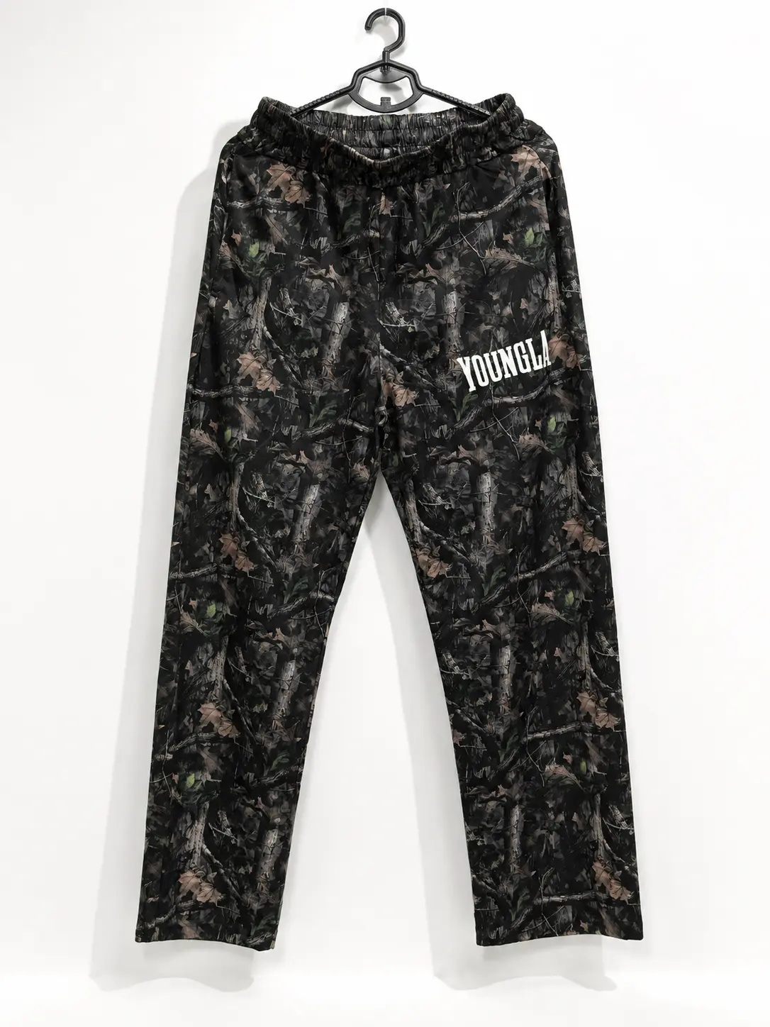 YoungLA Men's Pants | Tree Camo Baggy Sweatpants