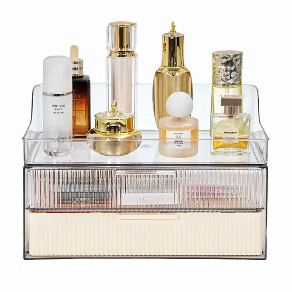 Makeup Organizer Countertop Large Cosmetic Display Case Cosmetic Organizer Skin care Organizer