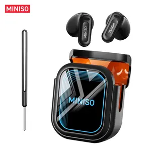 MINISO-MS109 AI Translation Earphones, Bluetooth 6.0, High-Fidelity Waterproof Wireless Earphones | Suitable for work, exercise, study, and voice calls | Built-in microphone | Earphones
