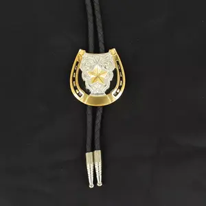 Double S Horseshoe - Bolo Tie