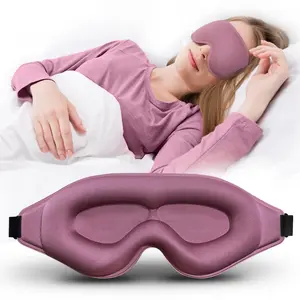 3D Advanced Sleep Mask, ultra-delicate and soft skin friendly eye mask, 100% power off sleep mask, male and female eye mask