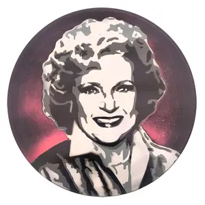 Betty 12' x 12' Vinyl Painting, Music Decor