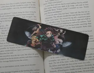 Demon Slayer Bookmark - Featuring Iconic Characters from the Popular Anime Series for Book Lovers