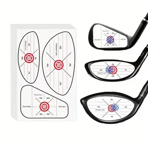 Golf Impact Tape Labels 150 PCS Golf Impact Stickers for Swing Training Improve Golf Swing Accuracy Distance Sticky Golf Pro Club Sweet Spot Consistency Analysis