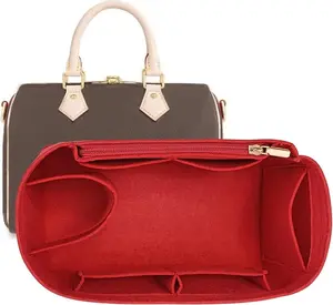 Purse Organizer Inserts for Speedy Felt Purse Inserts HandBag and Tote bag Neverful Organizer Insert
