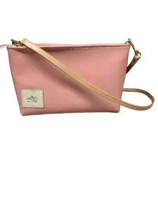 Pink Mini Leather Tote