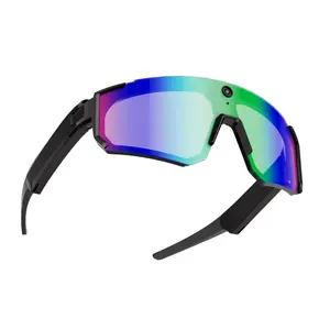 2026 Smart Sports Goggles, Multi-Functional Ai Glasses, 8MP HD Camera, HD Video Recording, 4GB Storage, Wireless Call & Music, Smart Object Recognition, AI Voice Assistant, 260mah Battery AI Smart Glasses, Outdoor Riding Smart Glasses, V06 Camera Glasses