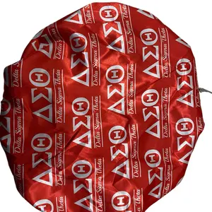 Reversible Delta Sigma Theta Satin Hair Bonnet