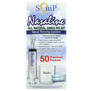 Squip Nasaline, Nasal Rinsing System , 54 Piece Kit