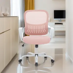 Ergonomic Drafting Chair with Adjustable Height and Comfy Lumbar Support Tall Rolling Task for Standing Desk with Fixed Arm and Footrest Flip-Up Armrests High Desk Chair