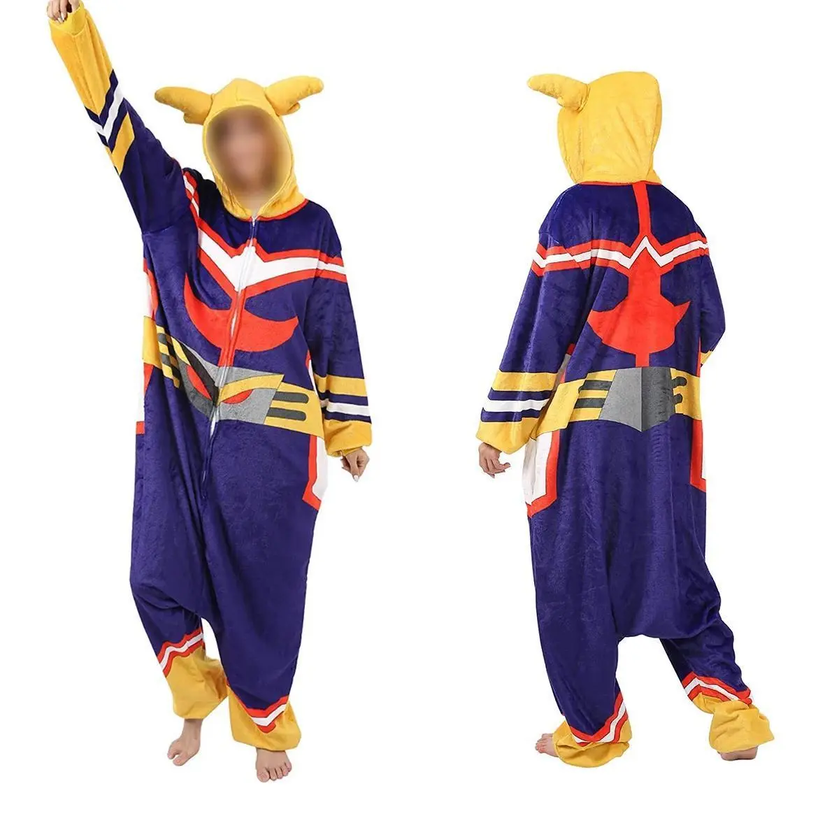 My Hero Academia Cosplay Pajamas All Might Cosplay Bathrobe Costume
