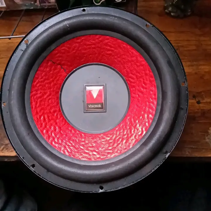Visonik 12inch subwoofer, & Rockwood 450|watt's 12inch woofer's.