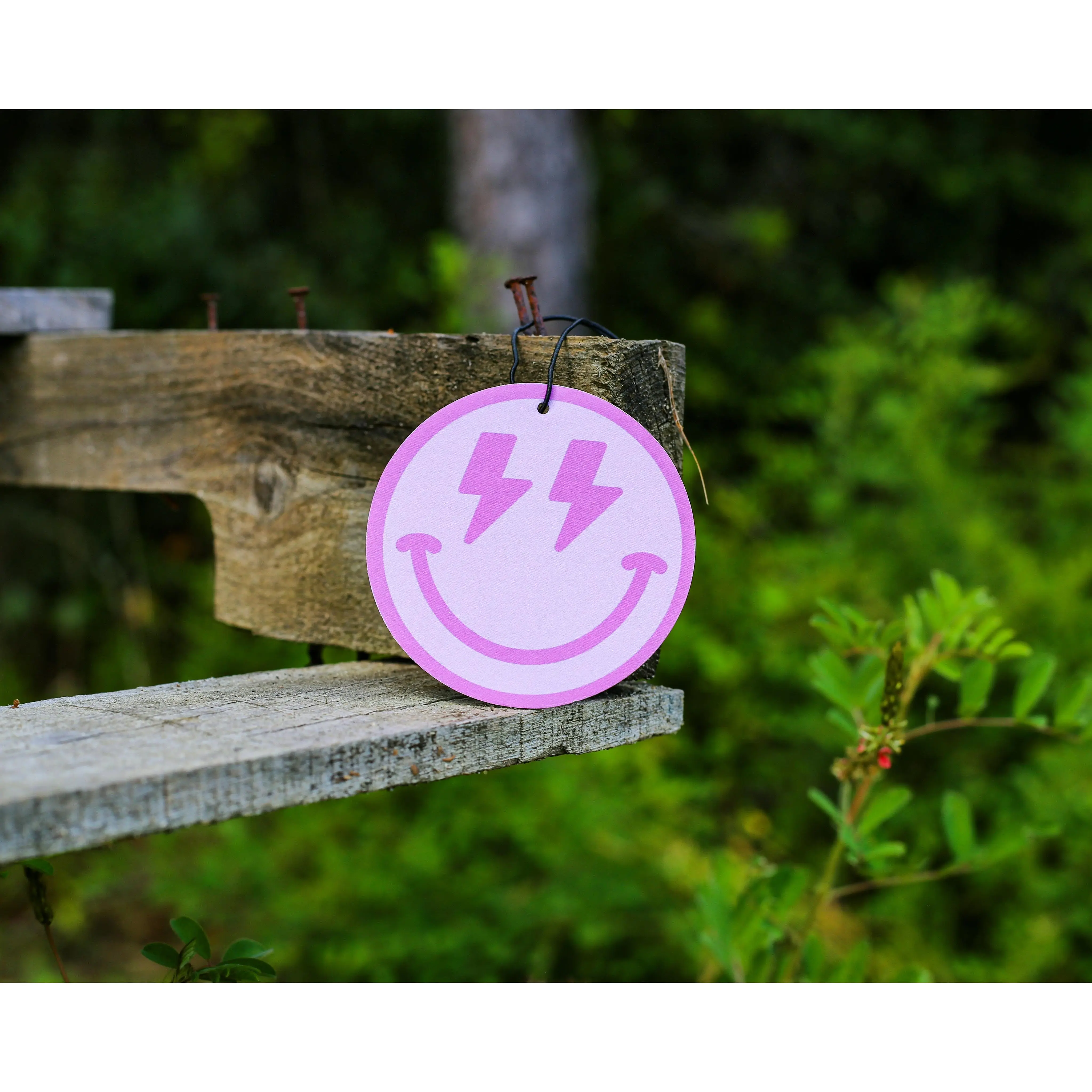 Smiley Air Freshener - Cotton Candy Scent