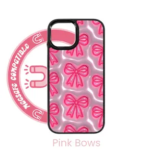 abbyrose Bubble Bows iPhone Case with magnet