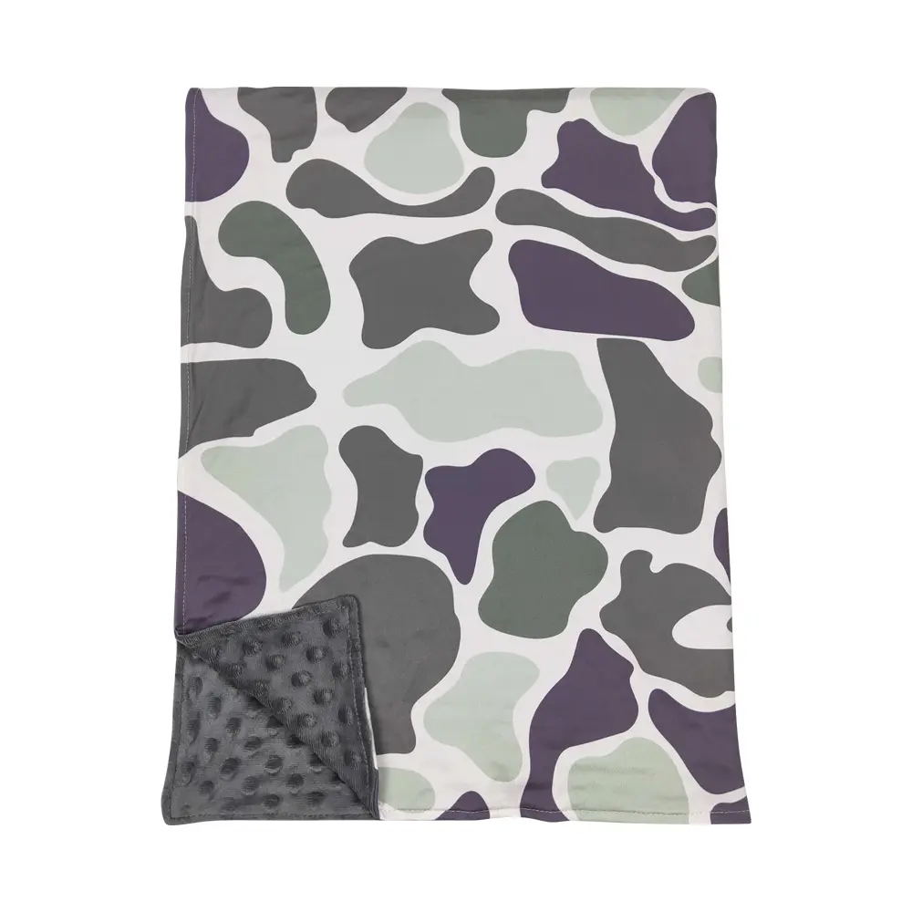 Unisex Camo Blankets & Throws for Babies, Soft Warming Bedding - All Seasons Cozy Receiving Wrap for Newborn Cribs, 29*43 in