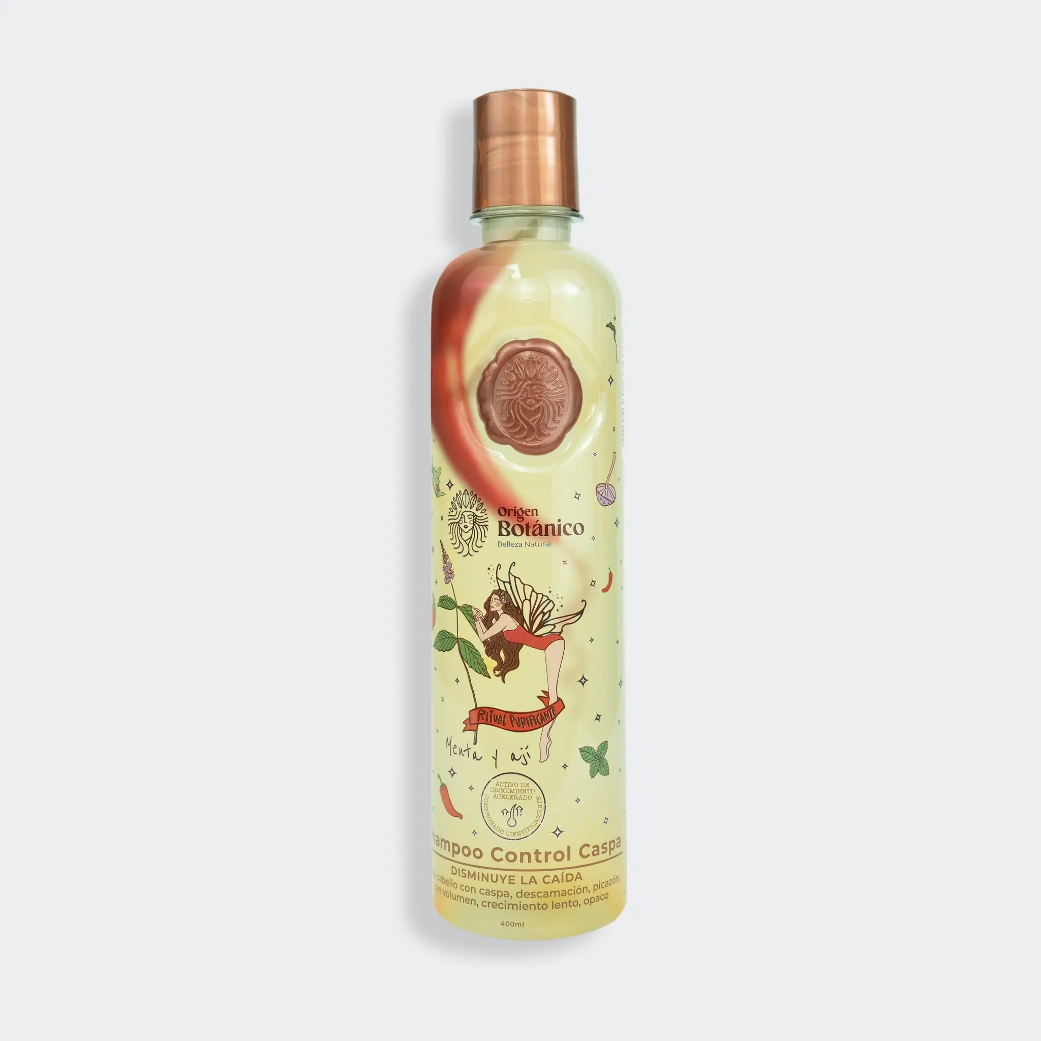 Origen Botanico Chili and Mint Shampoo for Dandruff Control 400ml