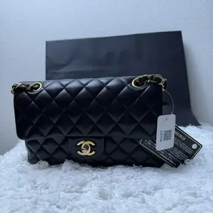 Pre-owned CHANEL Lambskin Crossbody Bags Quilted Mini Rectangular Flap bag