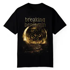 Aesthetic Breaking Benjamin So Cold Single Graphic Tee Vintage 2000s Rock Shirt Top HY4386