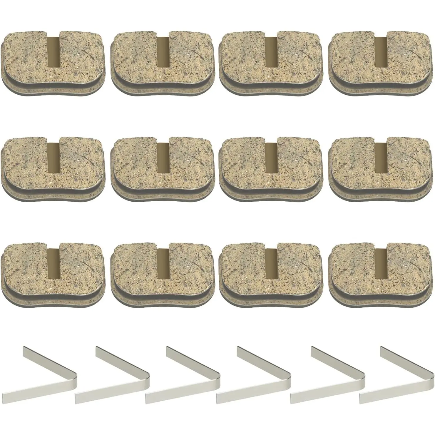 Mini Bike Brake Pads Disc Brake Pads for 79cc 97cc 100cc Coleman CT100U CC100X Baja Doodle Bug DB30 Motovox MBX10 Monster Moto MMB80 MMB105 49cc SYX Moto M