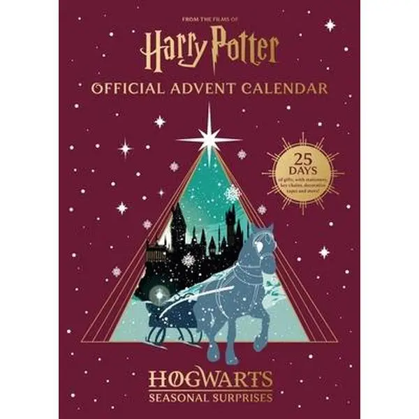 Harry Potter Official Christmas Advent Calendar - Hogwarts Door-Based Holiday Surprise Every Day, 25 Days of Gifts (Stationery, Key Chains, Washi Tapes, Exclusive Items, Well-Known Relics & More) (Insight Editions, Books Category)