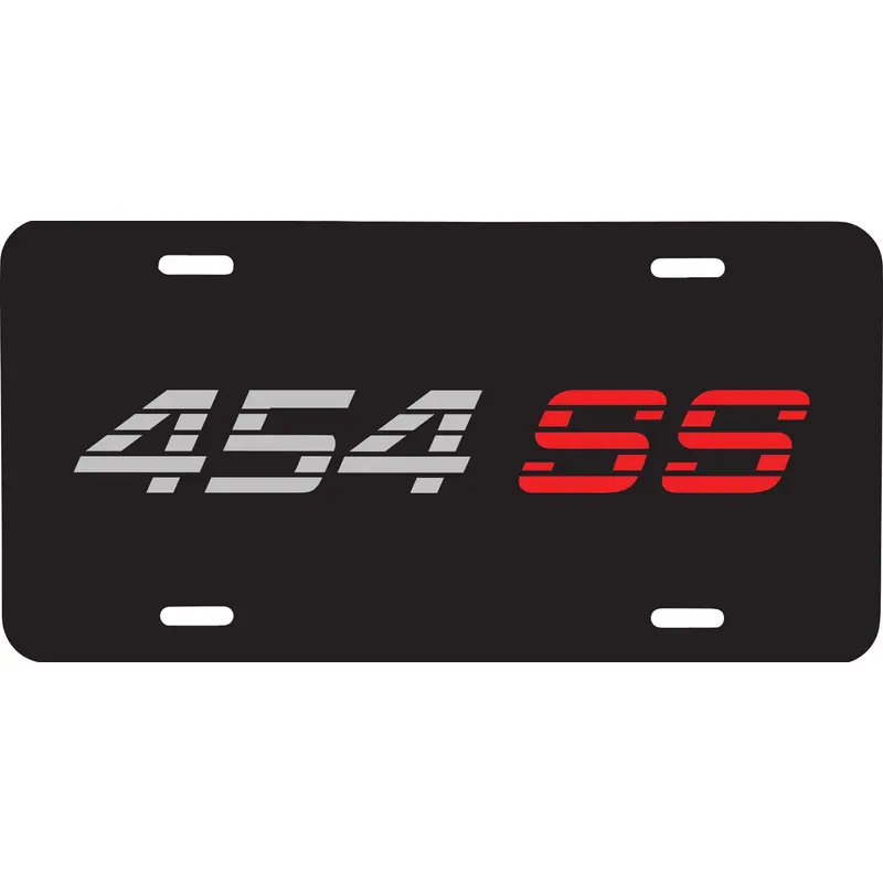 454SS LICENSE PLATE For 90's chevrolet chevy truck 454 ss silverado STYLE#2
