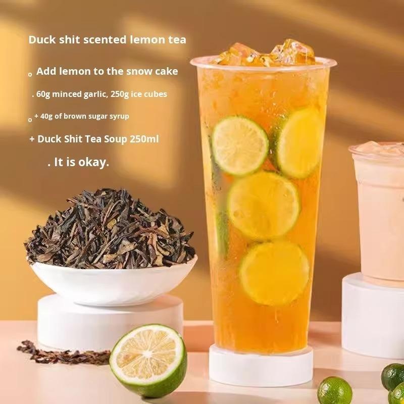 Phoenix Dancong Oolong Lemon Tea 20 Sachets Natural Floral Scented Fruit Tea Premium Loose Leaf Blend Easy to Brew Fresh Aroma