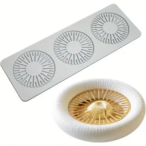 Tuille Molds Water Drop Silicone Molds Baking Mold Hollow 3D Fondant Lace Chocolate Candy Silicone Molds for Baking, Polymer Clay, Resin, Sugar Craft, Dessert Cupcakes