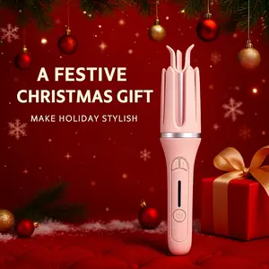 Professional Hair Curler 32mm Barrel, Advanced Temperature Control, Ionic & Ceramic Coating, Easy-To-Use Design, Salon-Quality Curls