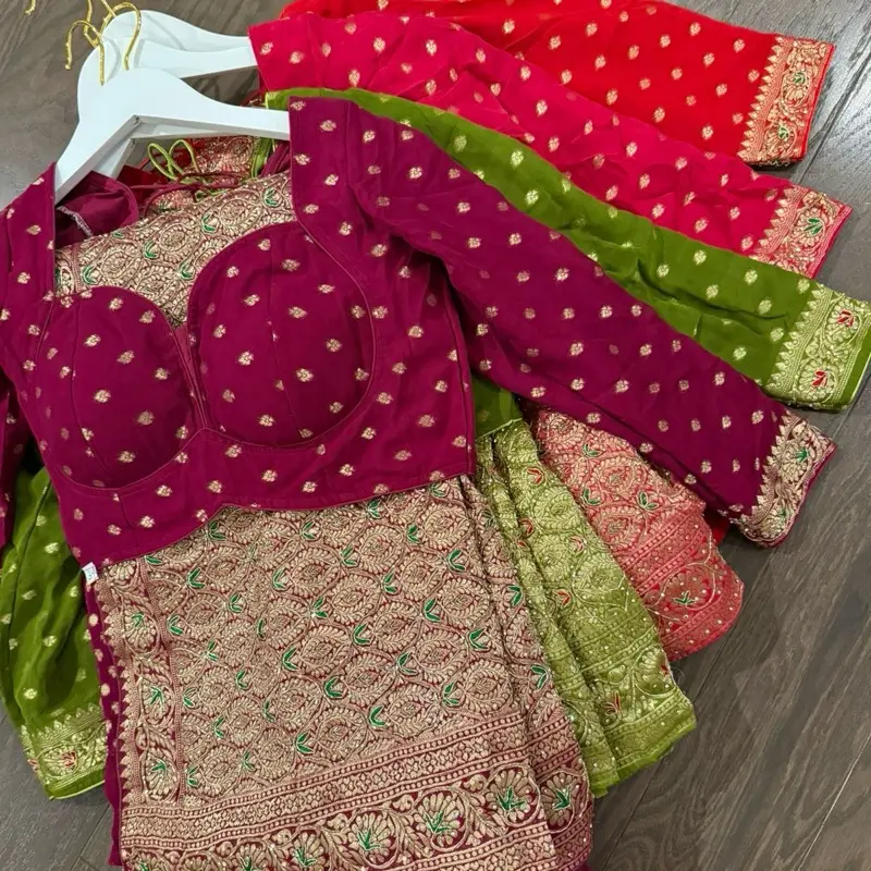 Khaddi Georgette Saree with Blosue