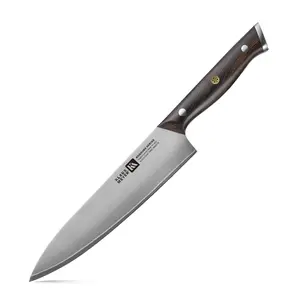 Klaus Meyer Rondure High Carbon Tri-ply Steel 8 inch Chef's Knife Blade Knives