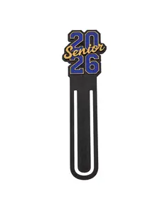 Class of 2026 Customizable Graduation Gift Bookmark - Personalized School Year Keepsake with Color Options for Seniors - 3D Printed Design - Choose Your Colors