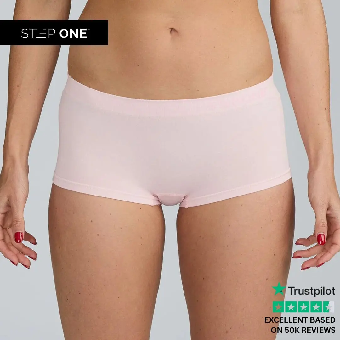 Women's Seamless Boy Shorts, Breathable Bamboo Viscose Underwear with a Smooth Waistband, Ideal for Everyday Lounging & Working, Seamless Panties, Fabric, Boyleg Cut, Bamboo Blend