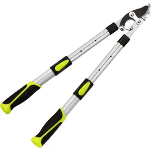 Loppers for Tree Trimming Heavy Duty Branch Cutter with Compound Action, Effortless Tree Pruner Extendable 21-26" Loppers for Gardening, Long Handle Pruning Shears with 1.6" Clean Cut Capacity