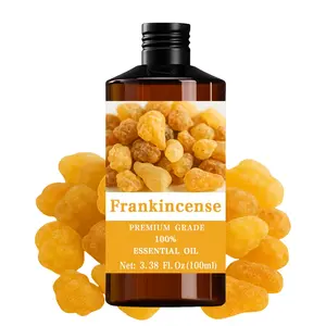 Frankincense Essential Oil 100ML, 100% Pure Care Grade, Hair & Skin Care, Massage, Aromatherapy, Diffuser Humidifier, Natural Scent, Long-Lasting Moisturizing