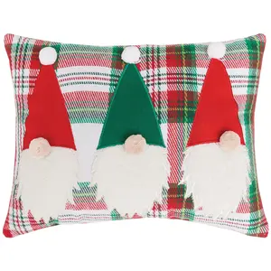 C&F Home Gnome Trio Holiday Throw Pillow