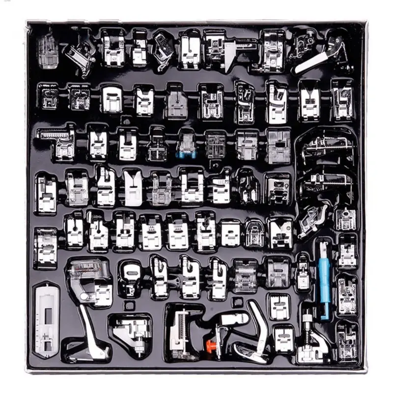 Set Of 11~48 Pieces Of Sewing Machine Presser Feet In A Box