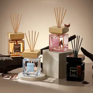 Eastern Aroma 500ML Large Capacity No-Heat Diffuser, Aromatherapy Scent Diffuser, Hotel Living Room Home Indoor Long-Lasting Vine Sticks