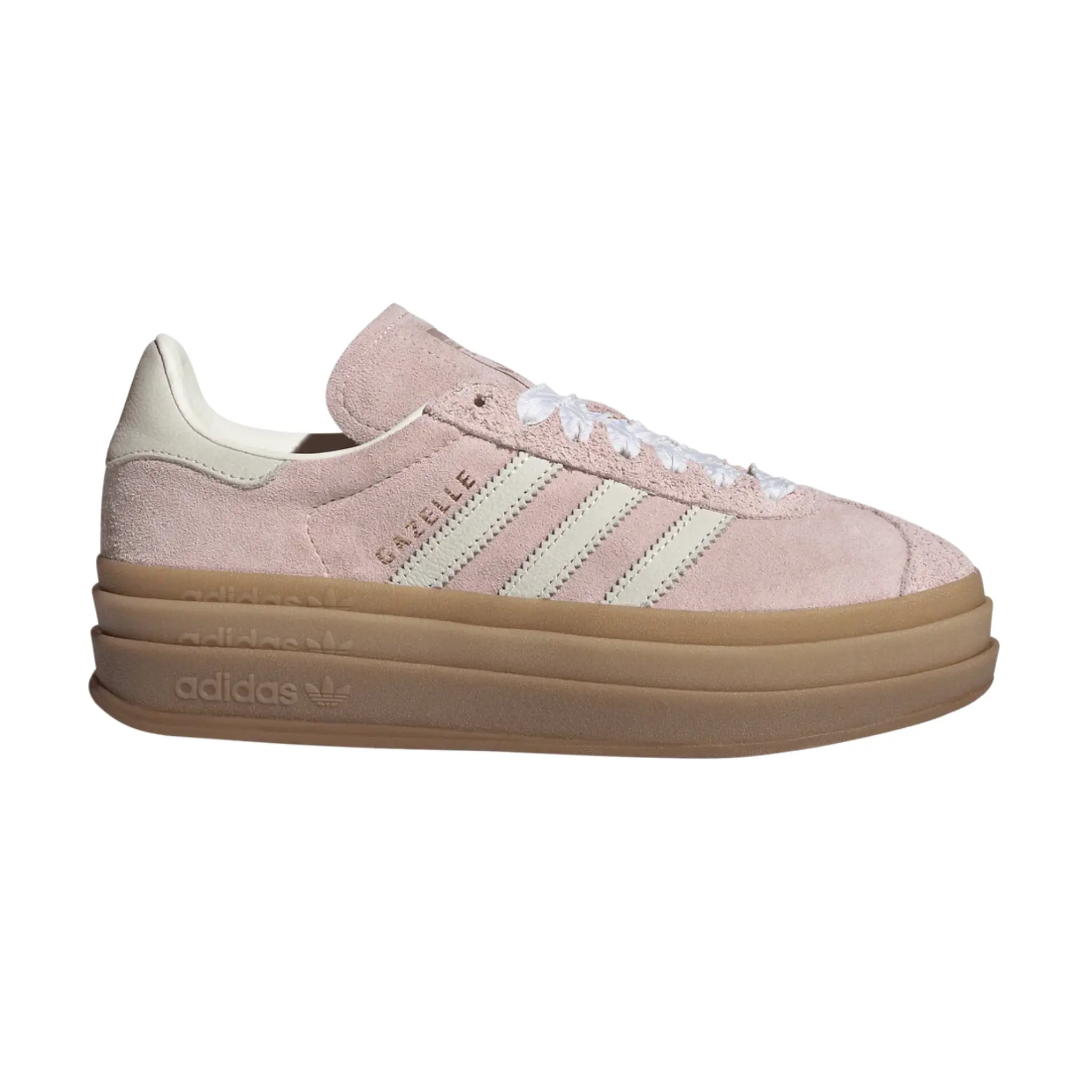 Adidas Originals Women's Pink Gazelle Bold Sneakers, IH4209, Shoe, Walking Shoes, Platform Shoes, Casual Wear