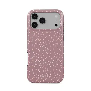 Hot Cocoa - Spotted  Phone Case by BURGA | Luxury Striped Aesthetic iPhone Case | Slim Shockproof MagSafe Cover | Trendy Colorful Design | Gift-Ready Case for iPhone 11–17 Pro Max