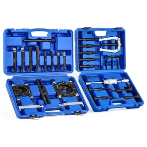 Orion Motor Tech Bearing Puller & Housing Removal Set, 30 pc. 2-in-1 Bearing Puller Tool Set for Wheel Bearing Bushing Axle, Blind Hole Bearing Puller & Bearing Separator Set with Slide Hammer Collets Parts Truck, , Limited Time Deal, fathersdaygift