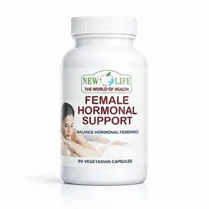 New Life Female Hormonal Support 1200mg, Black Cohosh Root, Dong Quai Root, 90 Veg Capsules