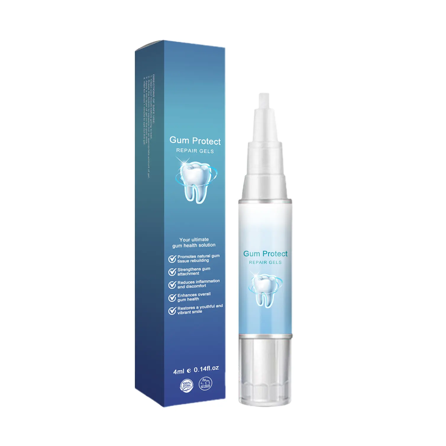 Gum Protect Repair Gels,Gum Shield Gel, Gum Gel Teeth Whitening Essence Pen, Gum Instant Protect Gel, Instant Tooth Whitening Pen Sensitive Teeth