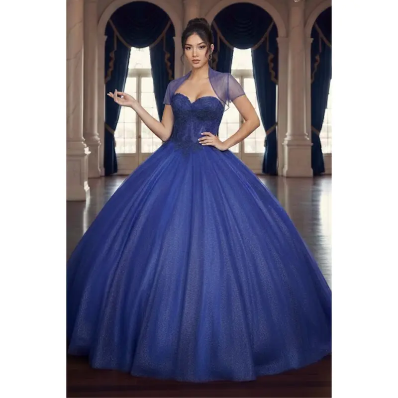 sweet 16 royal blue dresses - TikTok Shop