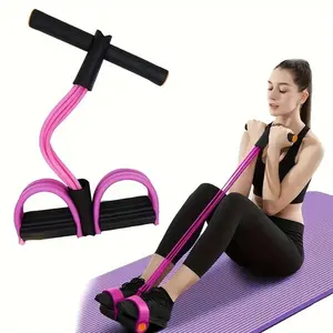 6-tube Stretch Yoga Pedal Drawstring, Fitness Equipment for Abdomen, Waist, Arms and Legs, Perfect for Home Fitness, Home Pilates Equipment, Pilates Workout Equipment, Stretching Gear