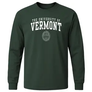 University of Vermont Heritage Long Sleeve T-Shirt (Hunter Green)